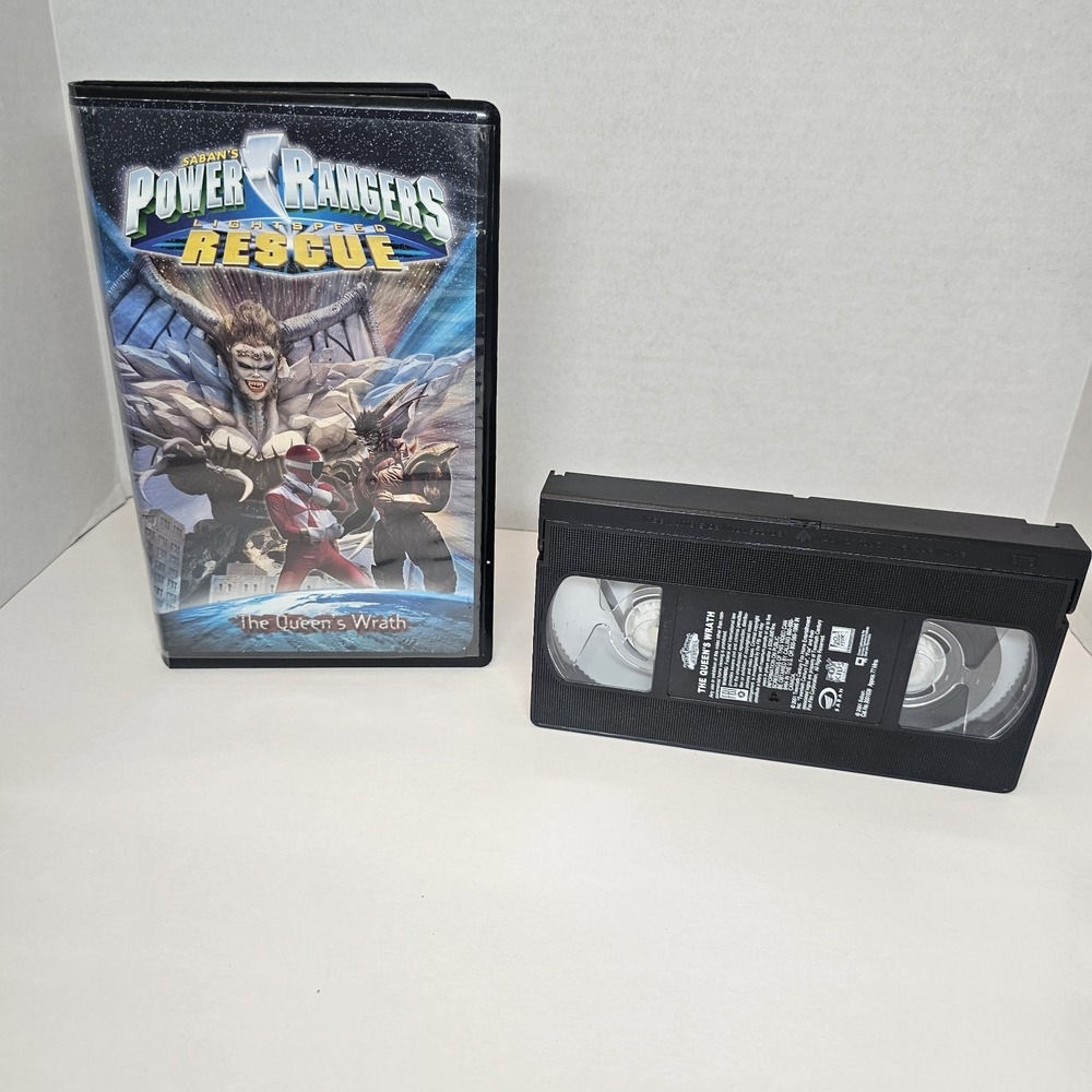 Power Rangers: Lightspeed‎ Rescue - The Queens Wrath (VHS, 2001)